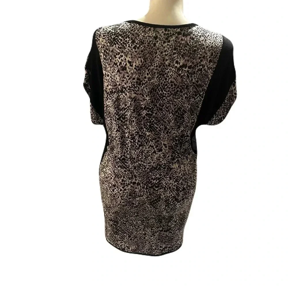 DKNY Short Sleeve Scatter Print Dress Size M - Picture 2 of 4